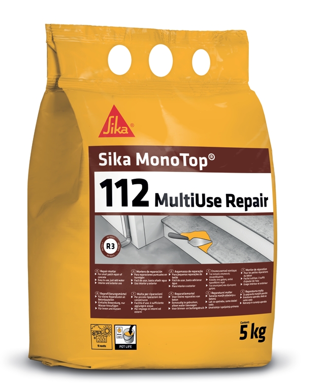 sika javító habarcs beton javításához